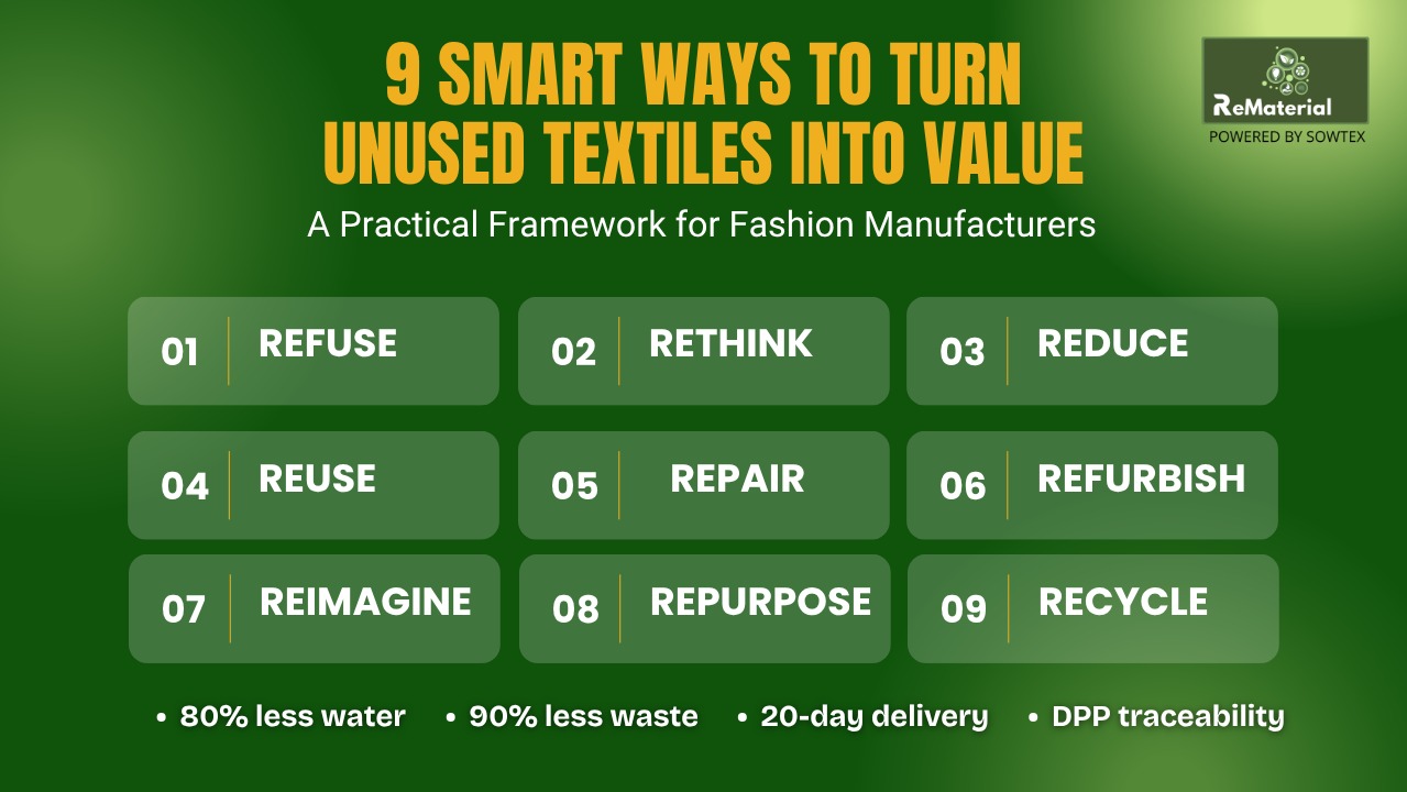 The 9 Rs of Circular Textile Sourcing